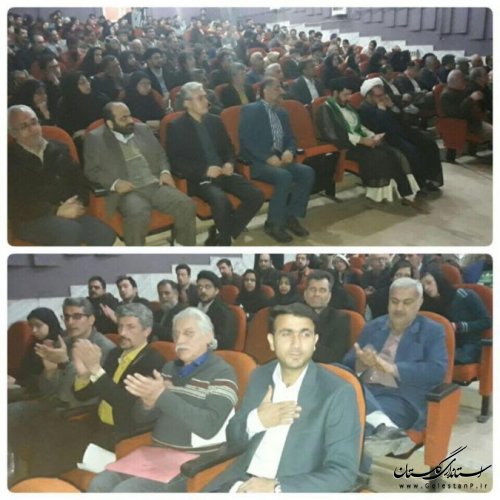 برگزاری آیین اختتامیه جشنواره تئاتر خیابانی قرآن و عترت استان گلستان در بندرگز