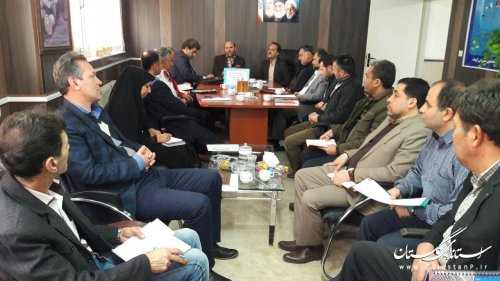 جلسه ستاد تسهیلات سفرهای نوروزی شهرستان ترکمن برگزار شد