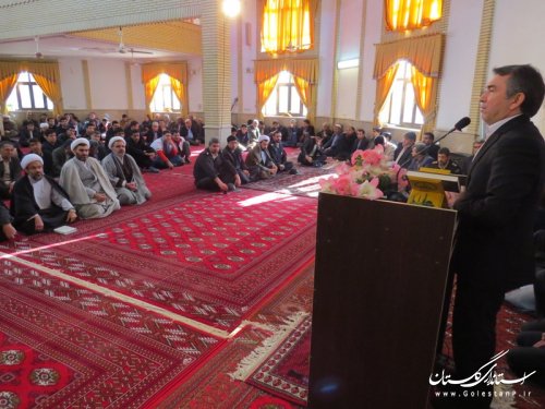 مراسم گرامیداشت "آیت الله هاشمی رفسنجانی" و "شهدای آتش نشان در شهرستان آق قلا