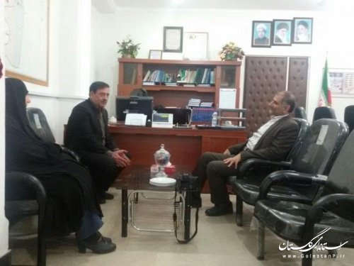 مدیر کل تامین اجتماعی گلستان با فرماندار بندرگز دیدار کرد