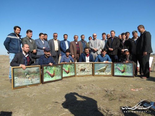 برگزاری مسابقات تیراندازی به اهداف پروازی (تراپ) در شهرستان ترکمن