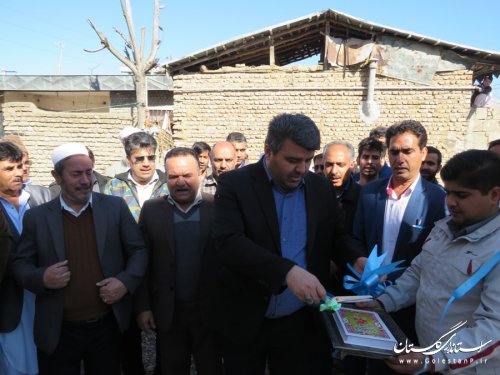 افتتاحییه ساختمان های شورای اسلامی و دهیاری روستای نی تپه وبلوچ آباد گردایش