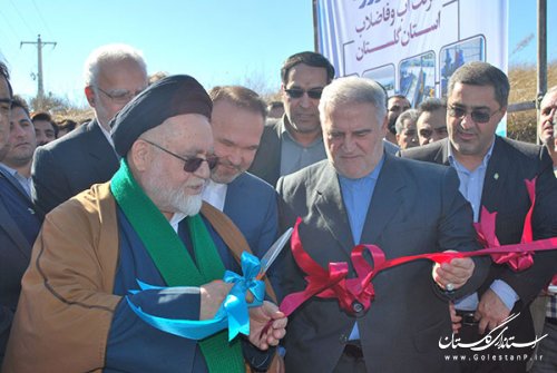 ۱۱۲ پروژه عمرانی شهرستان مینودشت با حضور استاندار گلستان افتتاح شد .