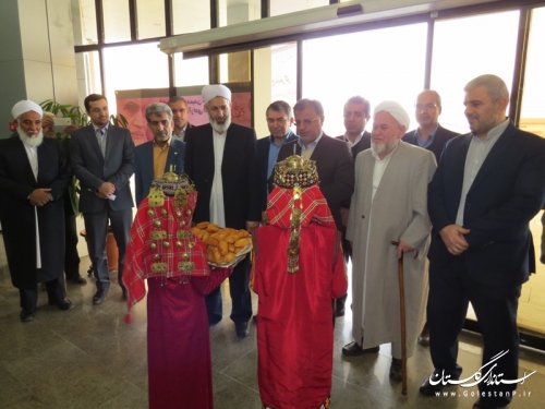 افتتاح متمرکز پروژه های دهه فجر شهرستان آق قلا