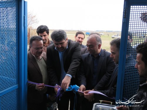 افتتاح پروژه های آب و فاضلاب روستایی در شهرستان رامیان