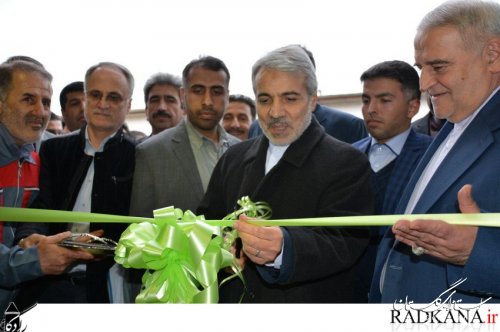 افتتاح کارخانه بهاران پیمان گلستان در شهرک صنعتی کردکوی 