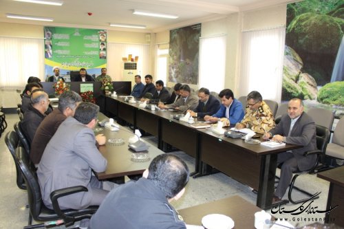 برگزاری جلسه هماهنگی اعزام کاروان راهیان نور شهرستان آزادشهر