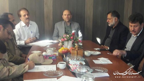 برگزاری جلسه کمیته امنیت ستاد انتخابات شهرستان ترکمن
