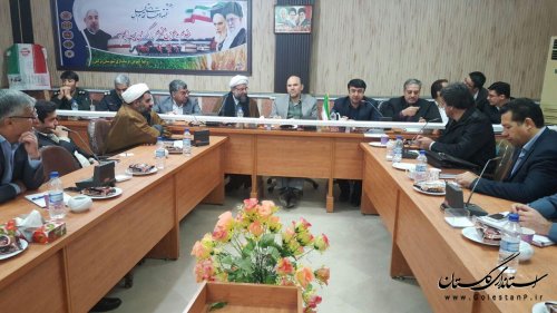برگزاری یازدهمین جلسه شورای اداری شهرستان ترکمن