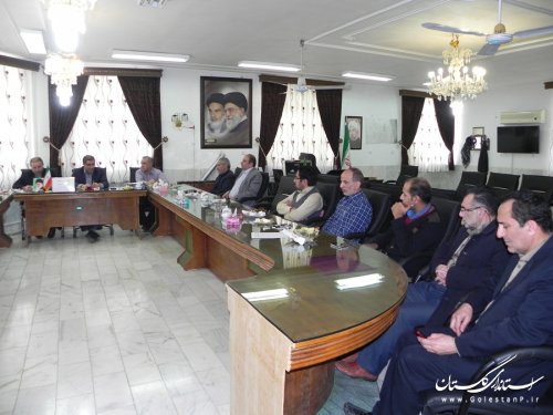 چهارمین جلسه ستاد انتخابات شهرستان مینودشت برگزار شد
