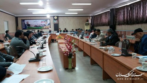 برگزاری ششمین جلسه تسهیلات سفرهای نوروزی شهرستان ترکمن