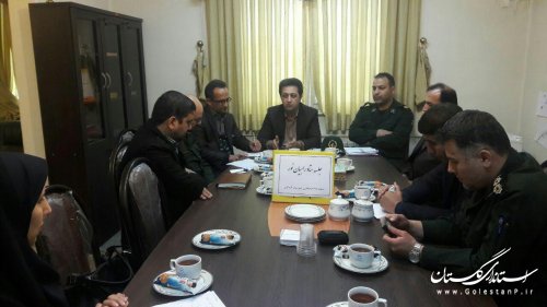 ستاد راهیان نور شهرستان کردکوی به ریاست معاون فرماندار تشکیل شد 