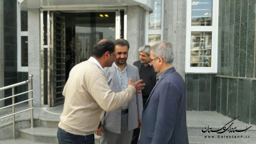 بازدید سرزده فرماندار از بانک کشاورزی شهر کردکوی