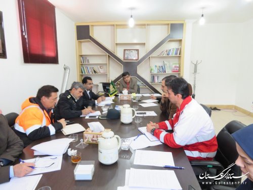 جلسه ستاد خدمات سفر شهرستان رامیان تشکیل شد 