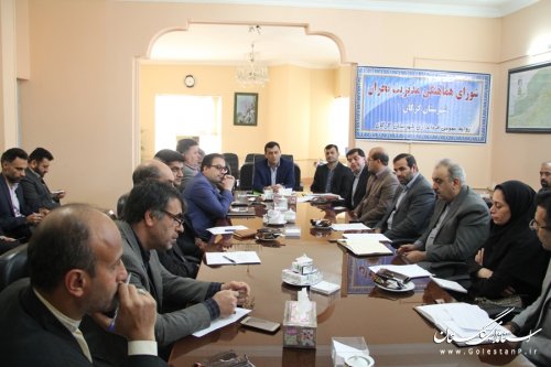 چهارمین جلسه شورای هماهنگی مدیریت بحران شهرستان گرگان برگزار شد
