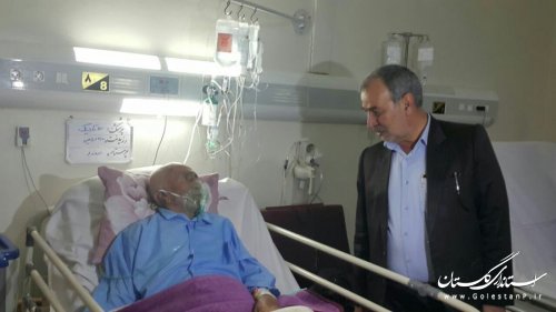 بازدید سرزده دکتر حسینی از بیمارستان های شهر گرگان