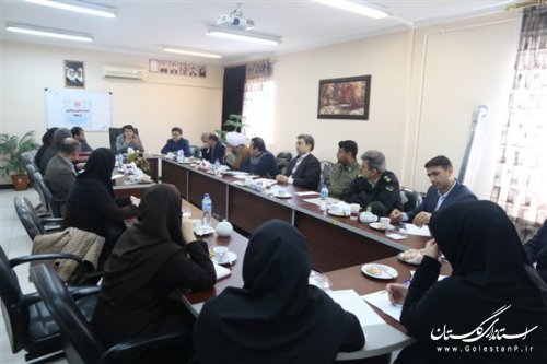 آخرین نشست کمیته فرهنگی و پیشگیری از اعتیاد استان درسال جاری