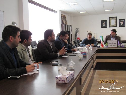 جلسه مشترک کمیته فناوری اطلاعات ستاد انتخابات استان و شهرستان گمیشان برگزار شد