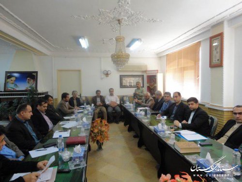 جلسه کارگروه مدیریت پسماند شهرستان علی آباد کتول تشکیل شد