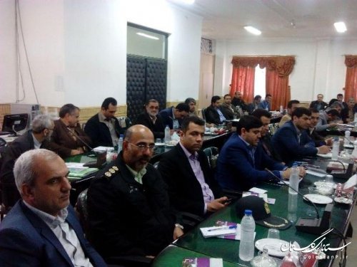 جلسه شورای اداری شهرستان علی آباد کتول برگزارشد