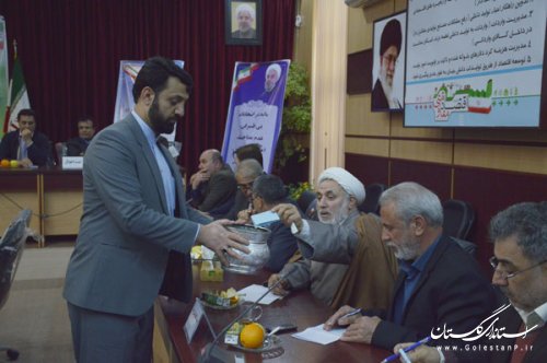 اعضای اصلی هیئت اجرایی انتخابات شورای اسلامی شهر گنبدکاووس مشخص شدند