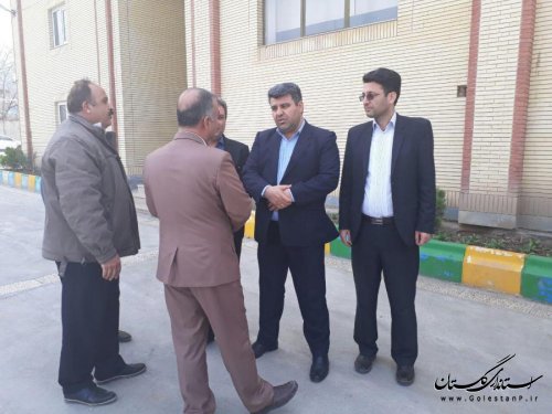 بازدید دکتر ابراهیمی عضو هیات نظارت بر انتخابات ازحوزه انتخابیه شهرستان رامیان