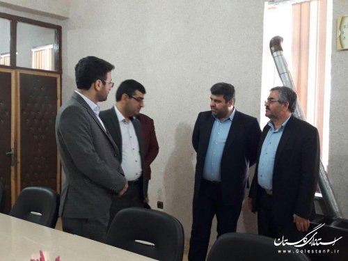 بازدید مدیرکل امنیتی و انتظامی استانداری گلستان از ستاد انتخابات فرمانداری رامیان