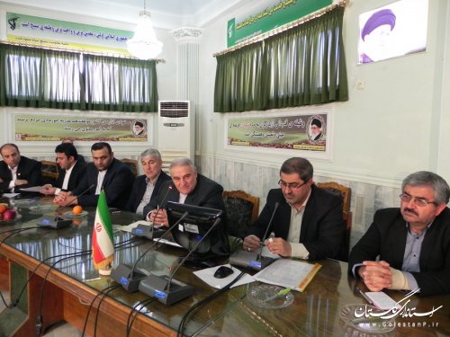 بازدید استاندار گلستان از ستاد انتخابات شهرستان مینودشت