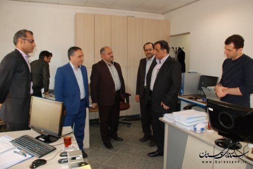 دیدار نوروزی مدیرعامل شركت آب و فاضلاب استان گلستان با همکاران
