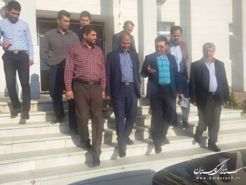 دبیرستاد انتخابات استان از ستاد انتخابات شهرستان بندرگز بازدید کرد