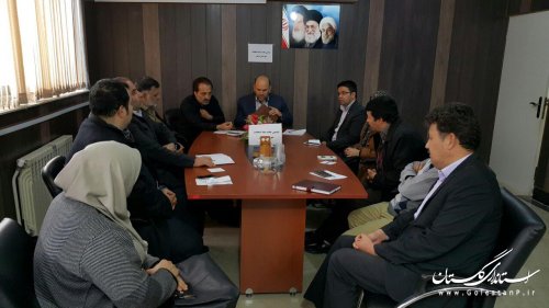 برگزاری ششمین جلسه ستاد انتخابات شهرستان ترکمن