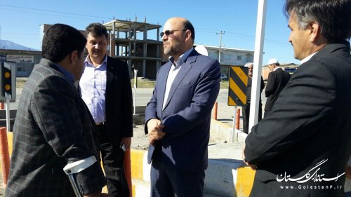 آغاز عملیات پروژه روکش آسفالت محور سیجوال به اورکت حاجی شهرستان ترکمن