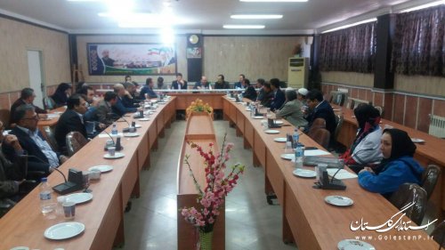 جلسه هماهنگی کاروان همه باهم در شهرستان ترکمن برگزار شد