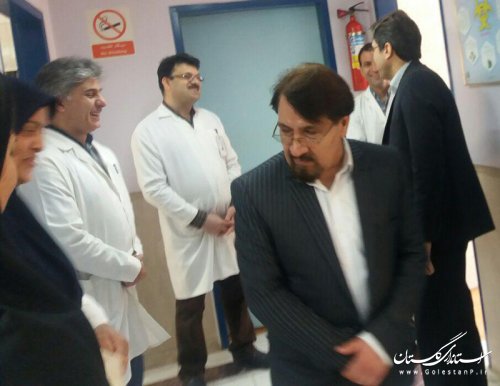 مدیر درمان تامین اجتماعی گلستان از غربی ترین درمانگاه استان بازدید کرد 