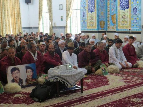 مراسم گرامیداشت اولین شهید مدافع حرم شهرستان آق قلا برگزار شد
