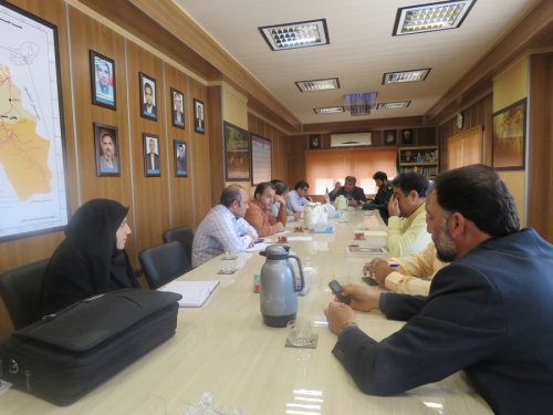 جلسه برنامه ریزی کمیته پشتیبانی رزمایش مدافعان حرم شهرستان رامیان