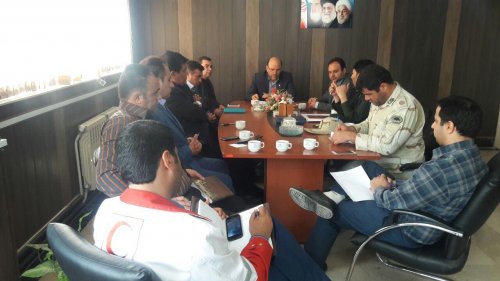 جلسه هماهنگی برگزاری رزمایش شهدای مدافع حرم در شهرستان ترکمن تشکیل شد