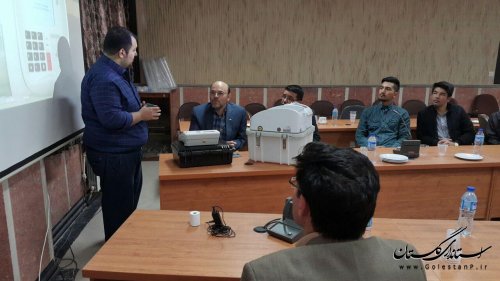 جلسه آموزش سرگروه های صندوق های اخذ رای انتخابات شورای اسلامی شهر بندرترکمن
