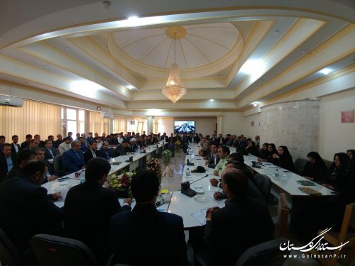 دیدار فرماندار کلاله با نامزدهای پنجمین دوره شوراهای اسلامی شهر