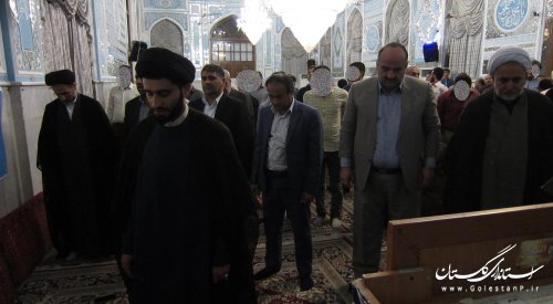 مراسم افطار دهی به مددجویان قرآنی زندان های استان گلستان