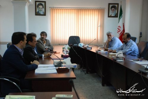 برگزاری جلسه هماهنگی بیمه تامین و حفظ سلامت کارکنان صنعت آب و برق استان گلستان