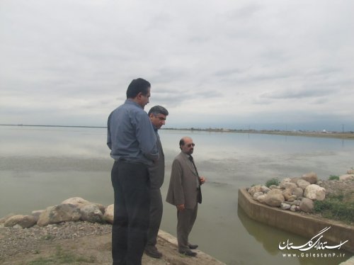 سد شهید قربانی  نیازآبی حدود 500 هکتار از اراضی استان را تامین می کند