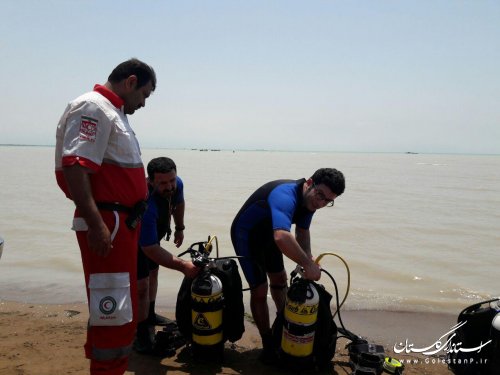غرق شدن دو نوجوان در سواحل چارقلی شهرستان گمیشان