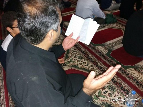 گزارش تصویری مراسم شب بیست و سوم ماه مبارک رمضان در مصلی کلاله
