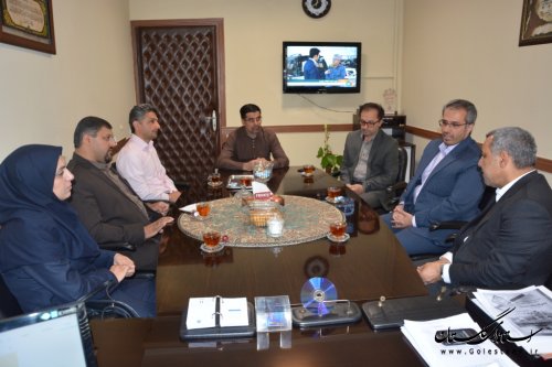 نشست مشترک مدیرکل آموزش فنی وحرفه ای استان گلستان با مدیر عامل سازمان فرهنگی ورزشی شهرداری گرگان