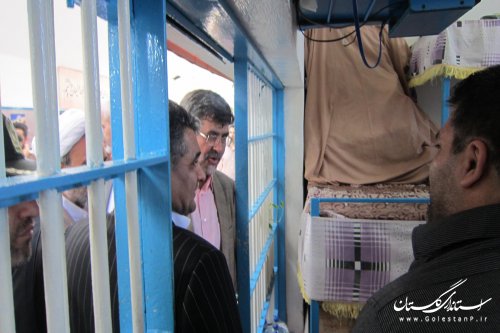 بازدید معاون اجتماعی و پیشگیری از وقوع جرم قوه قضائیه از زندان گرگان