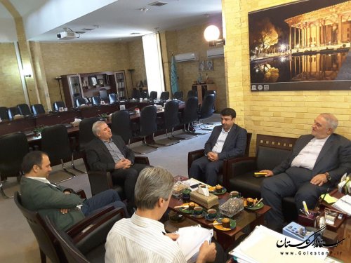 استاندار گلستان با معاون سازمان ميراث فرهنگي كشور دیدار کرد