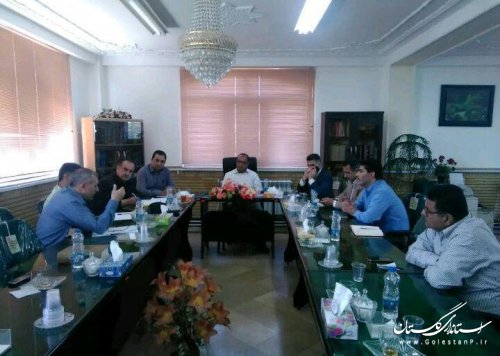 سومین جلسه شورای حفاظت از منابع آب شهرستان علی آباد کتول برگزار شد