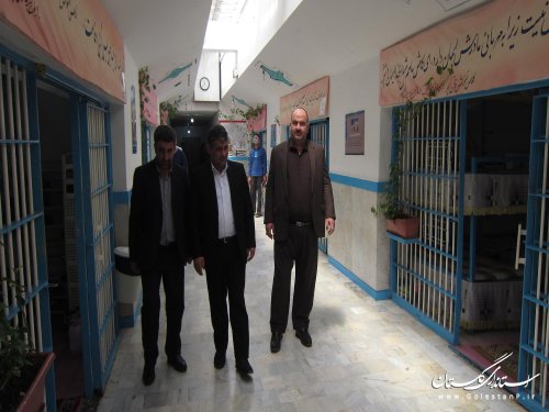 بازدید مدیر کل زندانهای استان گلستان از زندان مرکزی گرگان