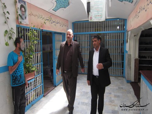 بازدید مدیر کل زندانهای استان گلستان از زندان مرکزی گرگان